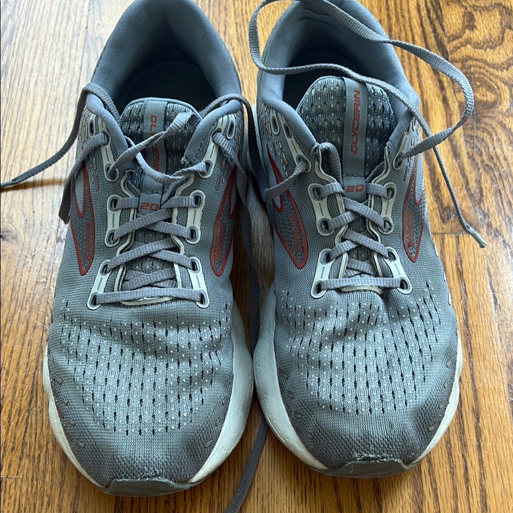 Brooks Men's Gray Glycerin Athletic Shoes